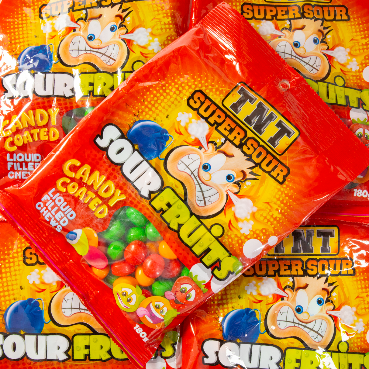 TNT Sour Fruits 180g
