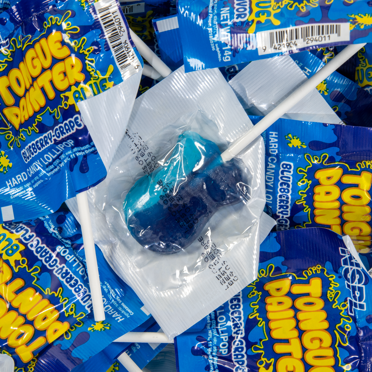 Tongue Painter lollipop Blue 14g