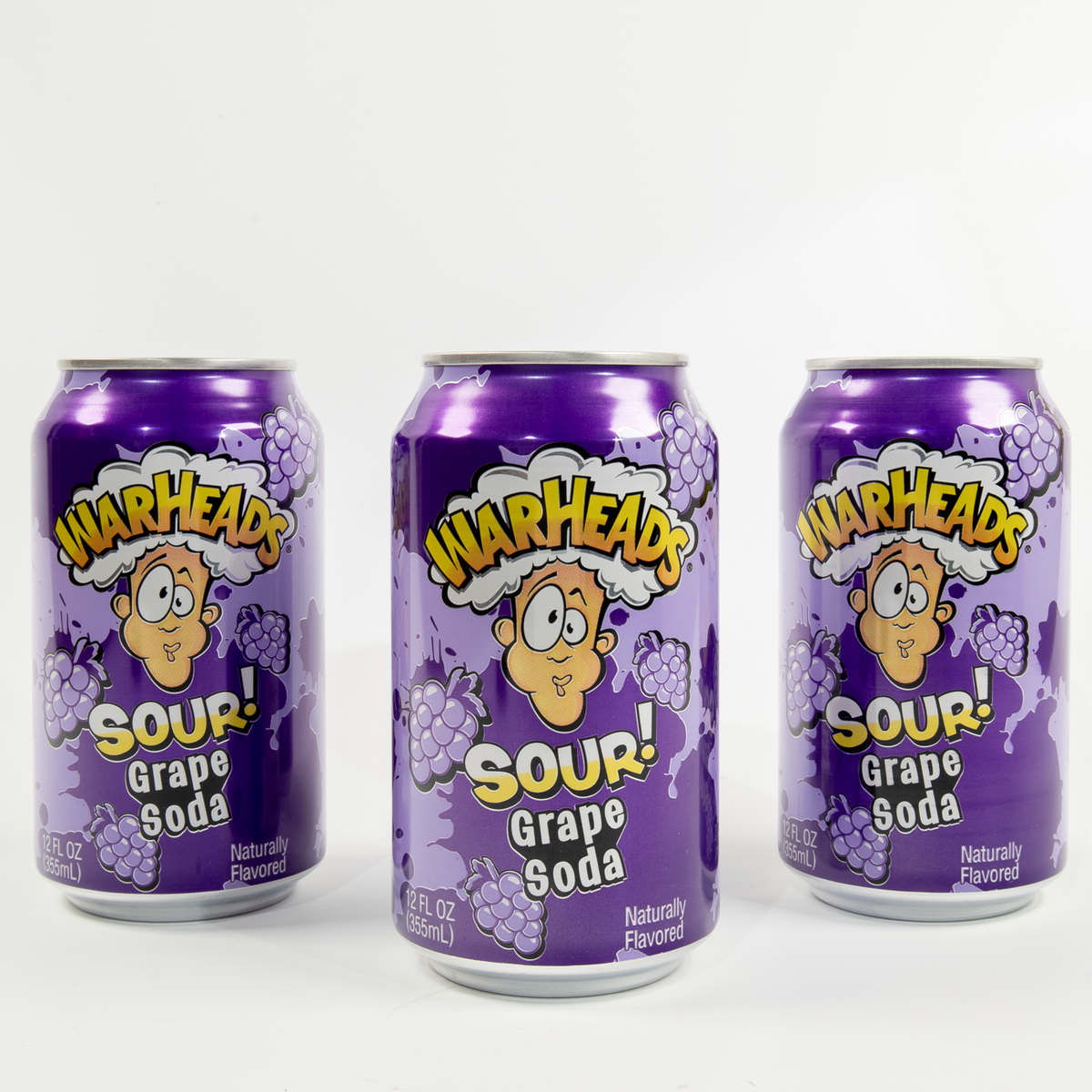 Warheads Sour Soda Can  355ml