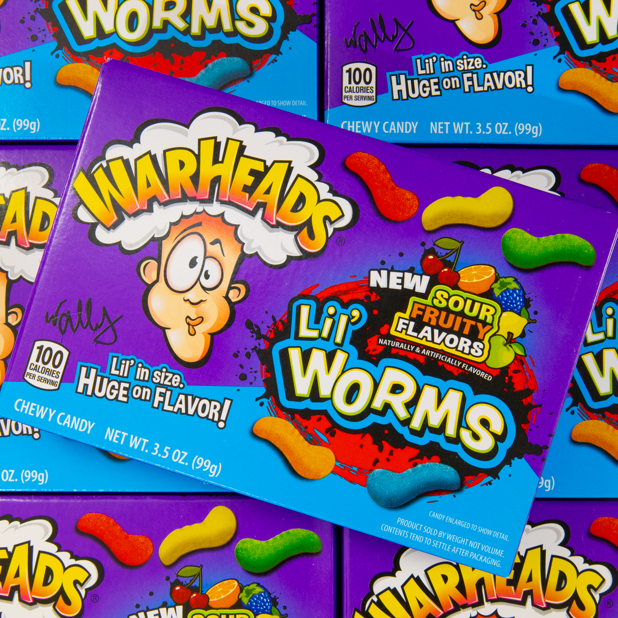 Warheads Lil' Worms Theatre Box