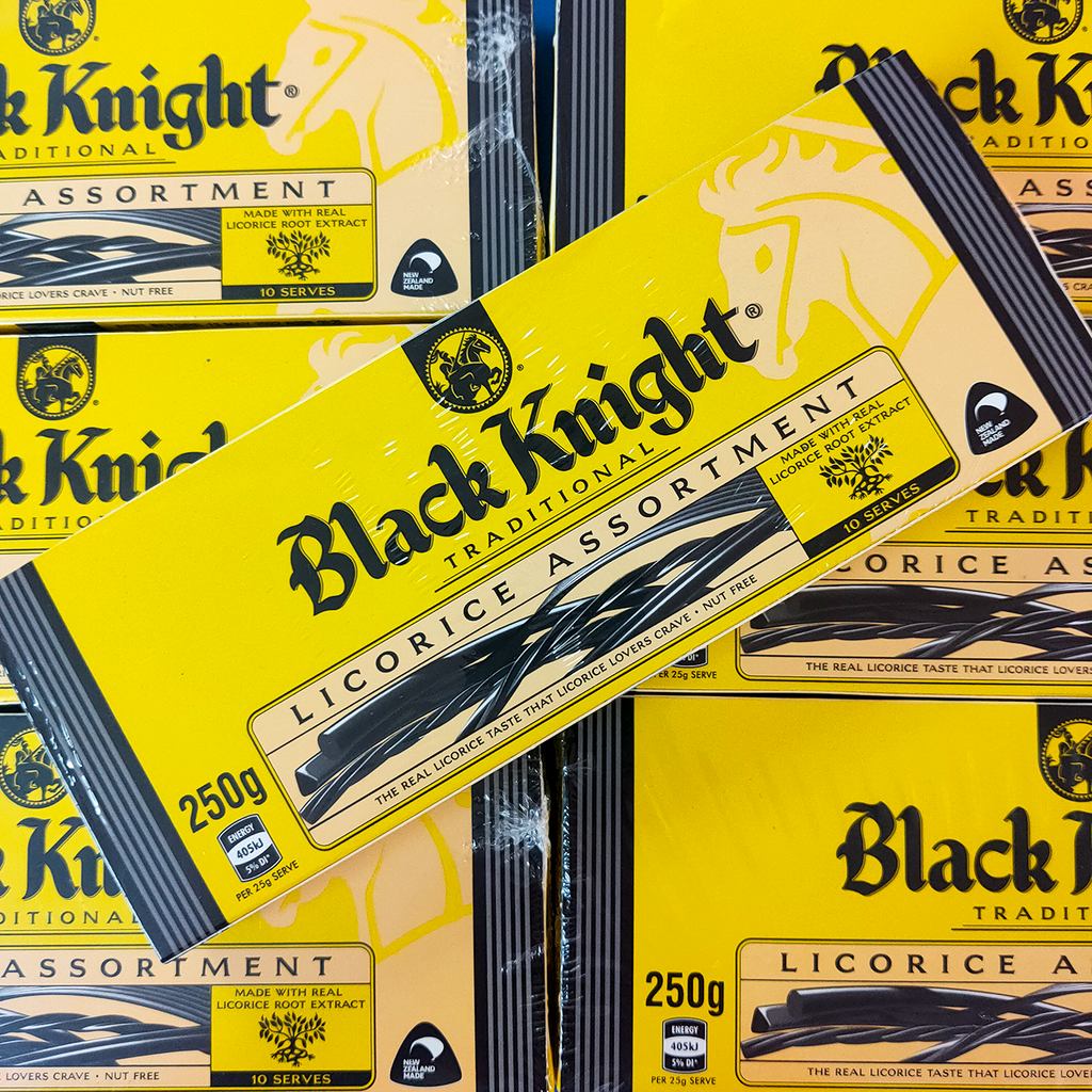 Black Knight, Black Knight Licorice, Licorice Assortment, NZ Made