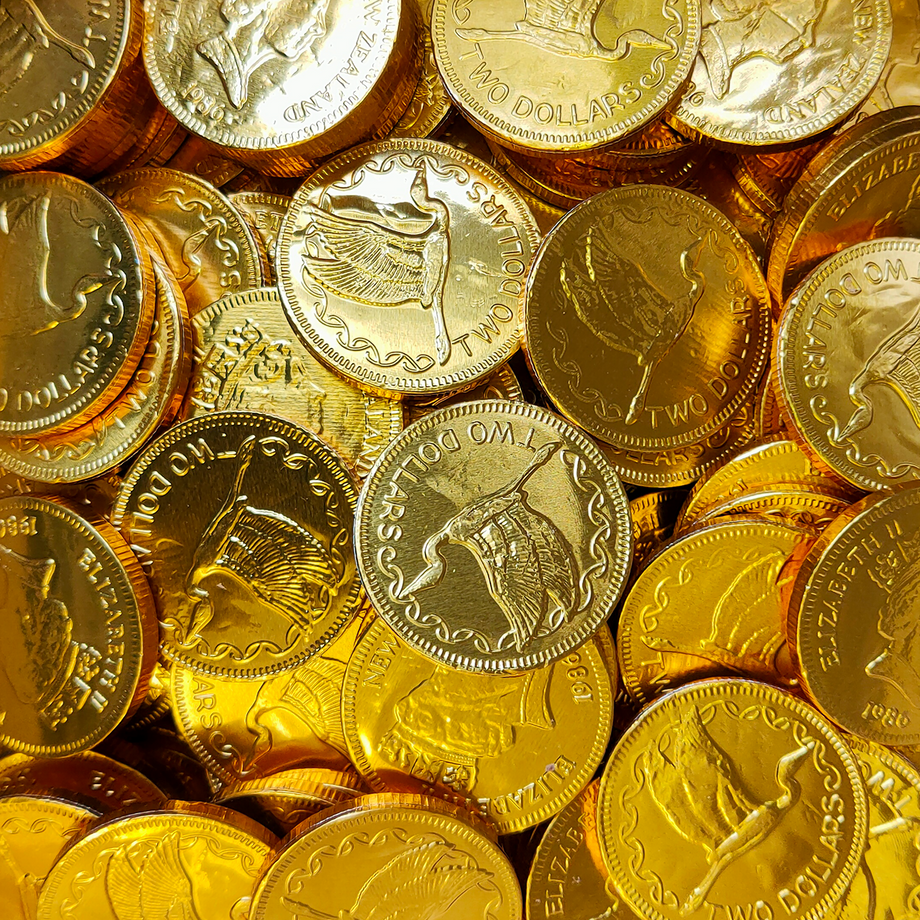 Gold Coins Chocolate NZ