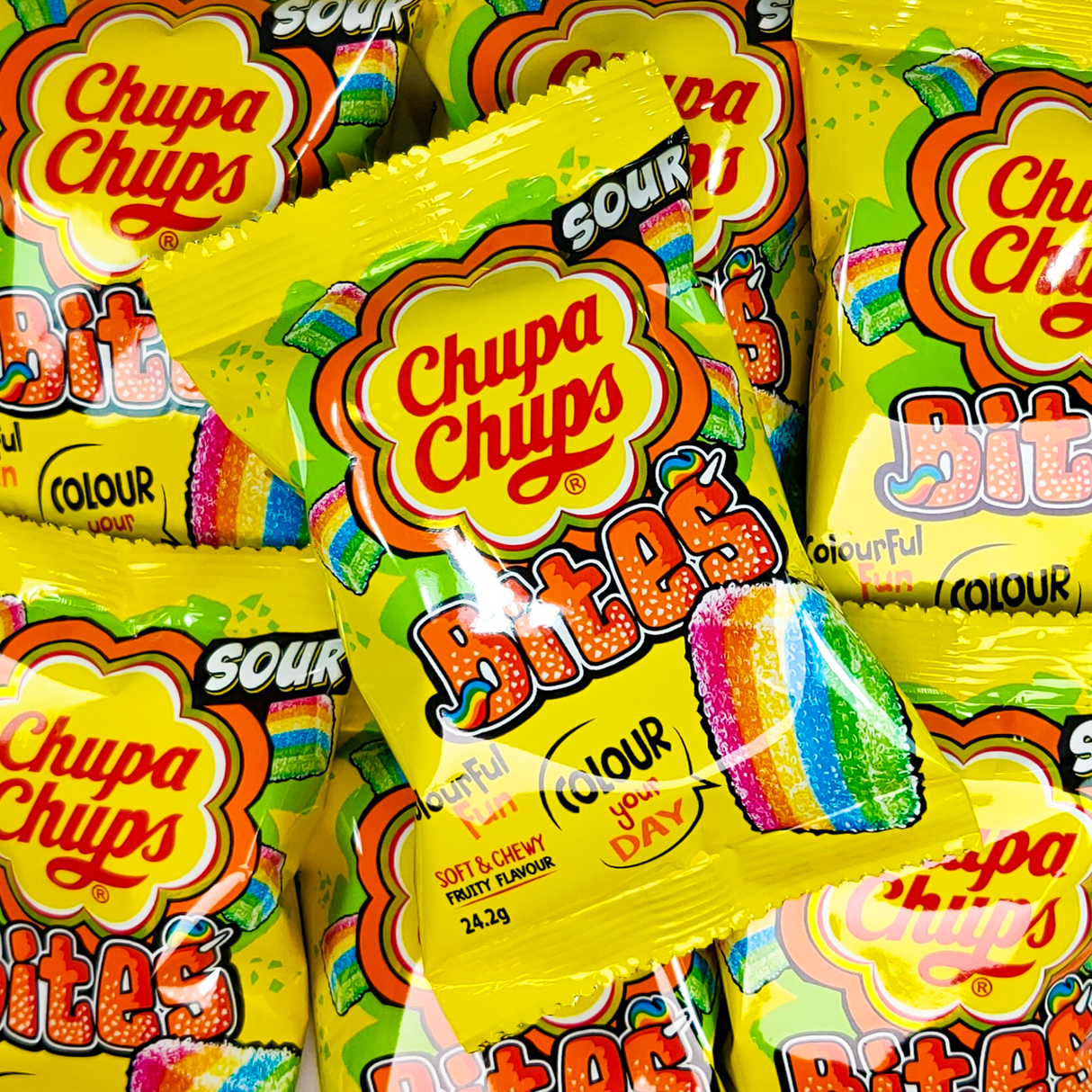 chupa chups bites, chupa chups, sour bites, sour candy