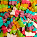 Butterflies, butterfly, gummi butterfly, colourful butterfly, butterfly lollies