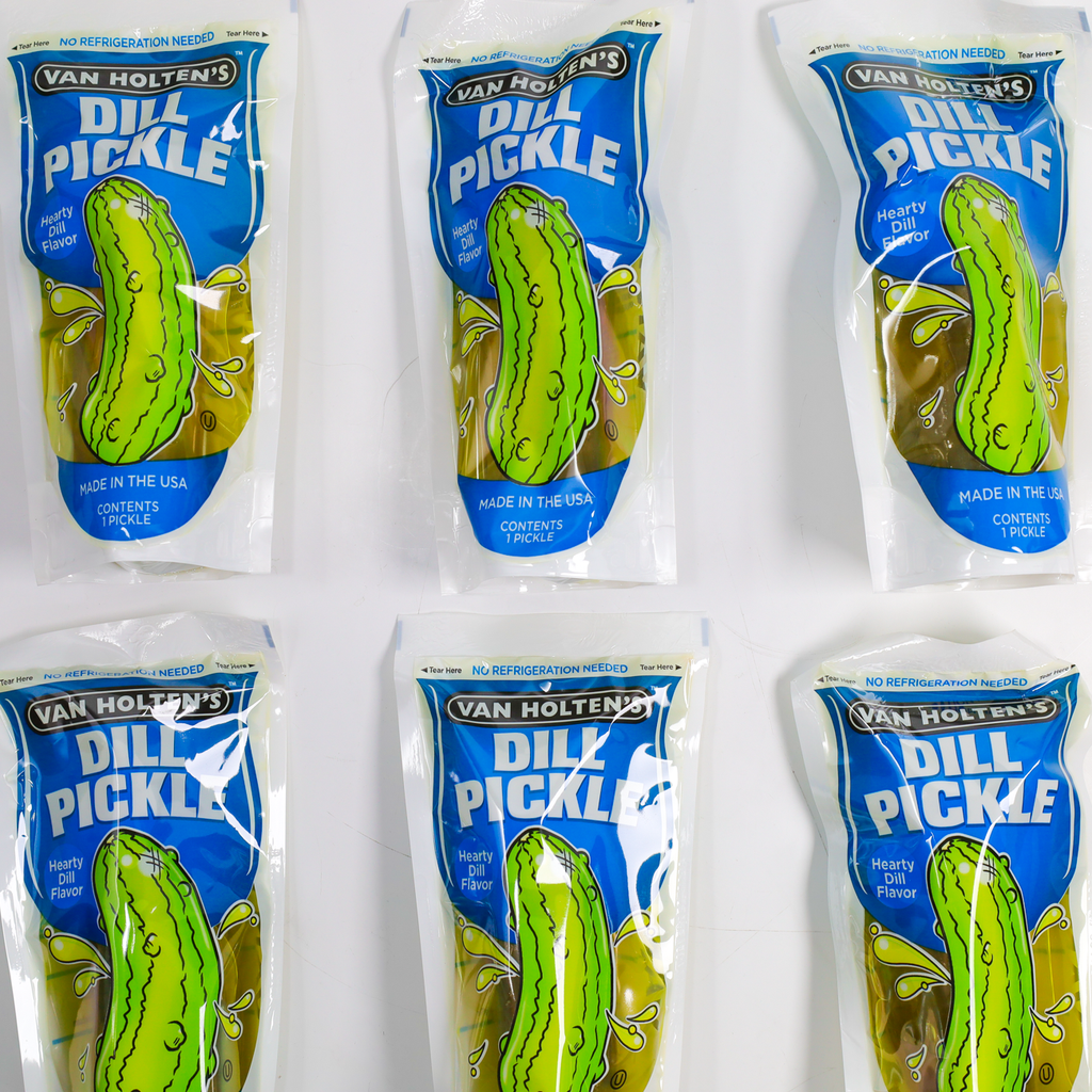 Giant dill pickles, pickles, dill pickles