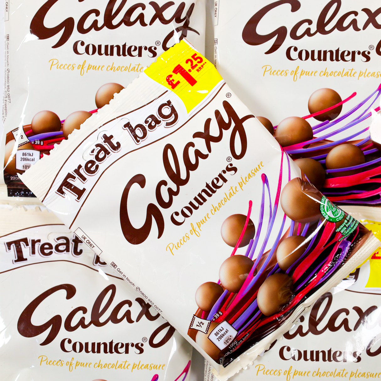 Galaxy Counters Bag 78g