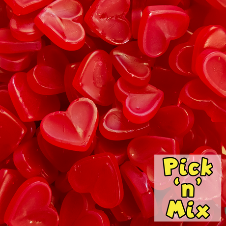 glo hearts, aniseed lollies, aniseed, heart lollies, nz lollies