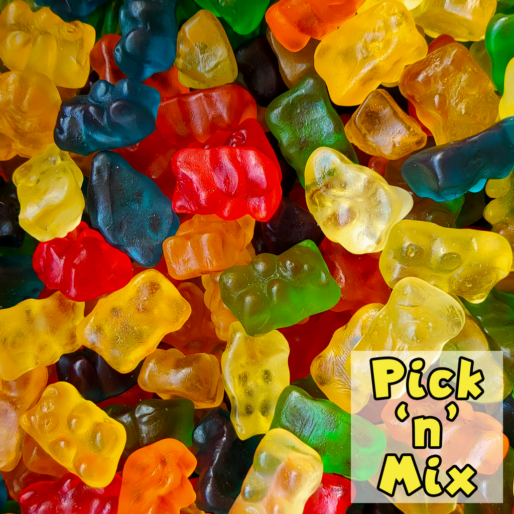 gummy bears, gummy, gummies, pick n mix