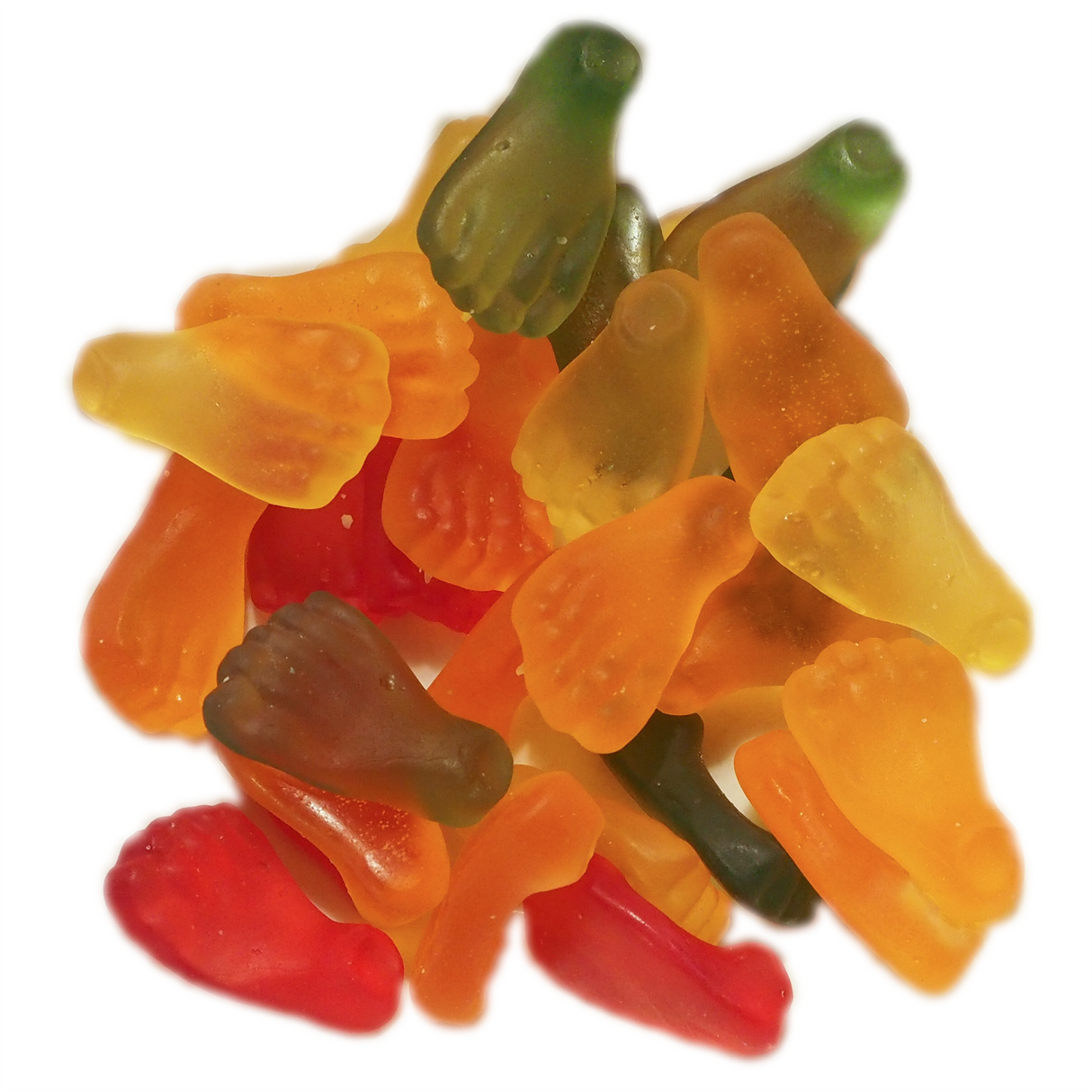 gummy feet, gummy, gummy lollies, feet lollies