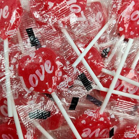 Heart Lollipops 12g