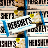 Hershey Cookies 'n' Creme, Hershey, Cookies n Creme, Hershey Chocolate, American Chocolate, LollyShop, Lollies NZ