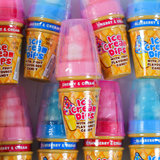 ice cream dips, ice cream candy, novelty lollies, dip and powder