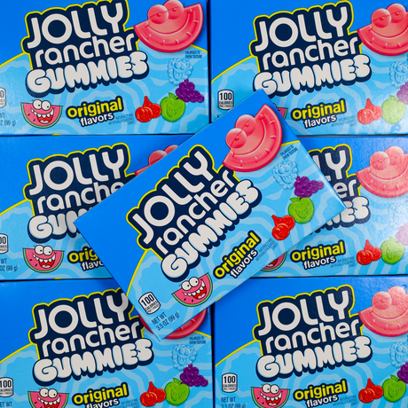 jolly rancher, jolly rancher gummies, american candy, theatre box