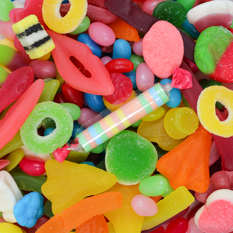 kiwi mix, lolly mix, jet planes, licorice allsorts