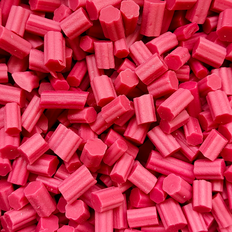 Raspberry Licorice pieces, Raspberry Licorice, Liquorice Pieces, Raspberry Pieces