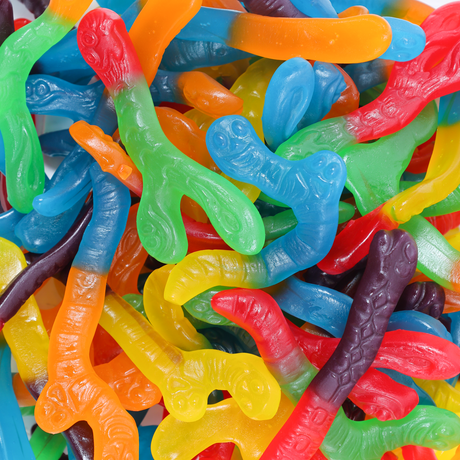 mutant worms, worms, mayceys, nz lollies, gummy worms