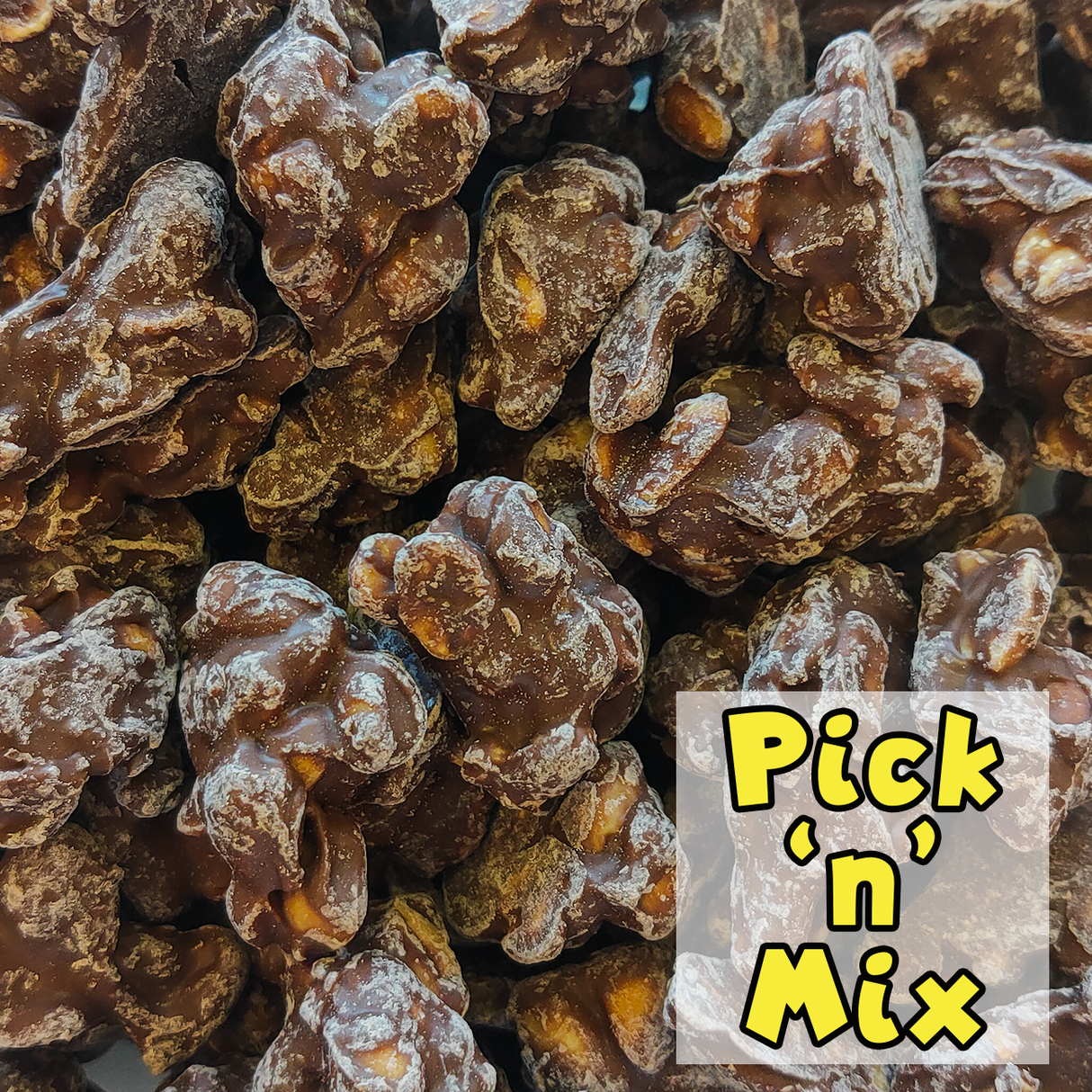 Chocolate, Peanut, Chocolate peanut Clusters