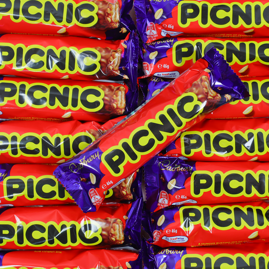 picnic bar, chocolate bar, cadbury, peanut chocolate