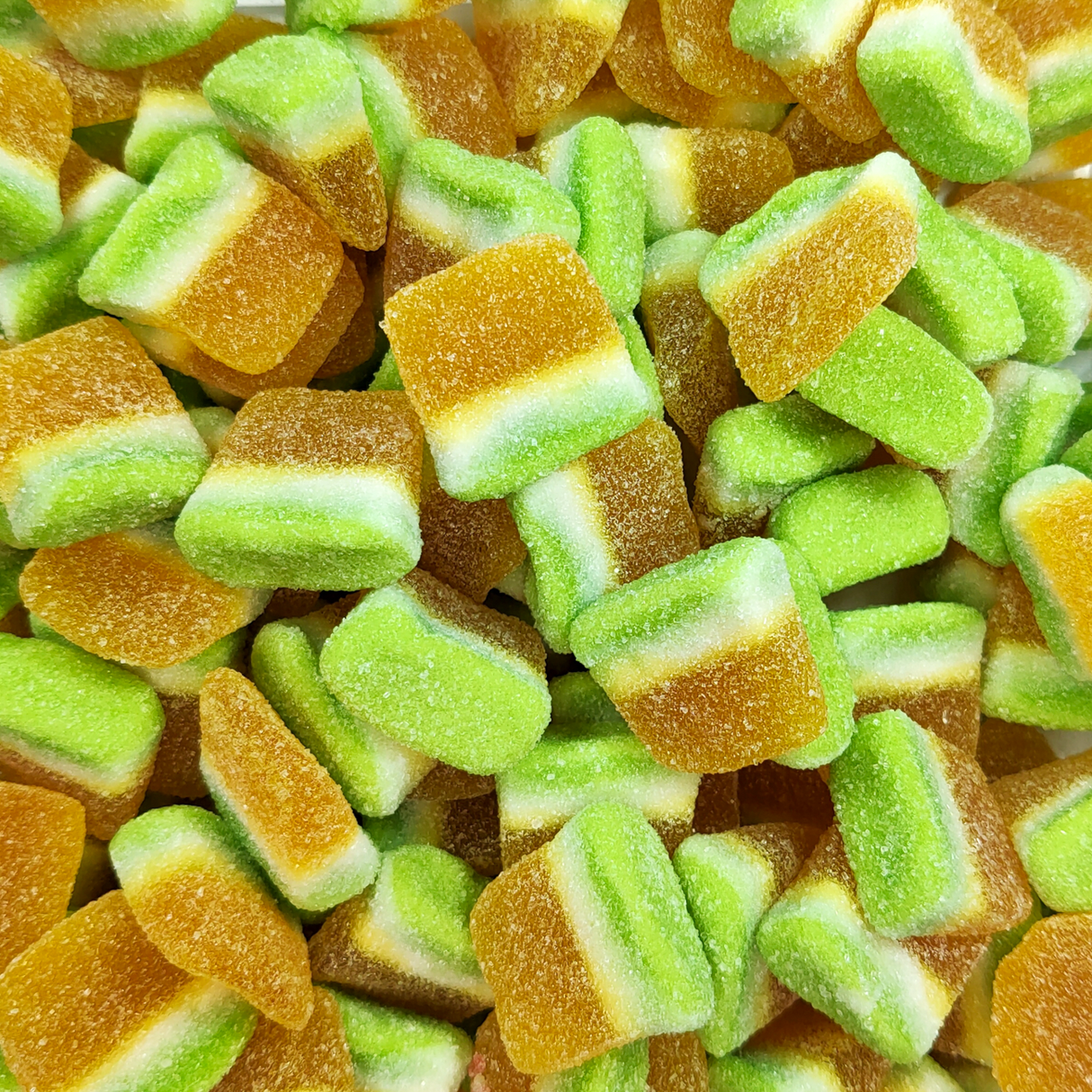 pineapple slices, lolly pineapple slices, gummi pineapple slices, lolly pineapple, tropical candy