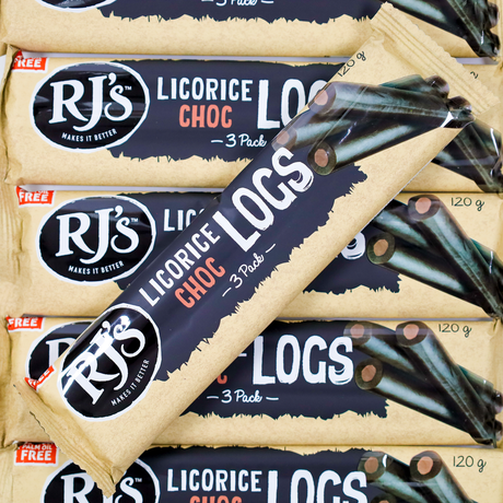 Chocolate Logs RJ's 3 Pack 120g