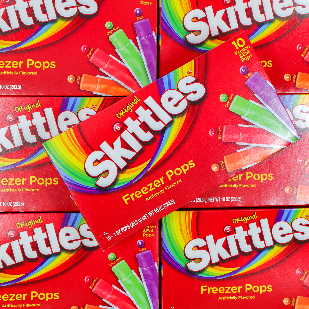 skittles, skittle ice blocks, skittles freezer pop, freezer pop