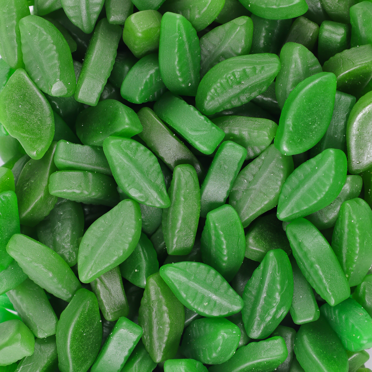 spearmint leaves, spearmint lollies, nz lollies, green lollies