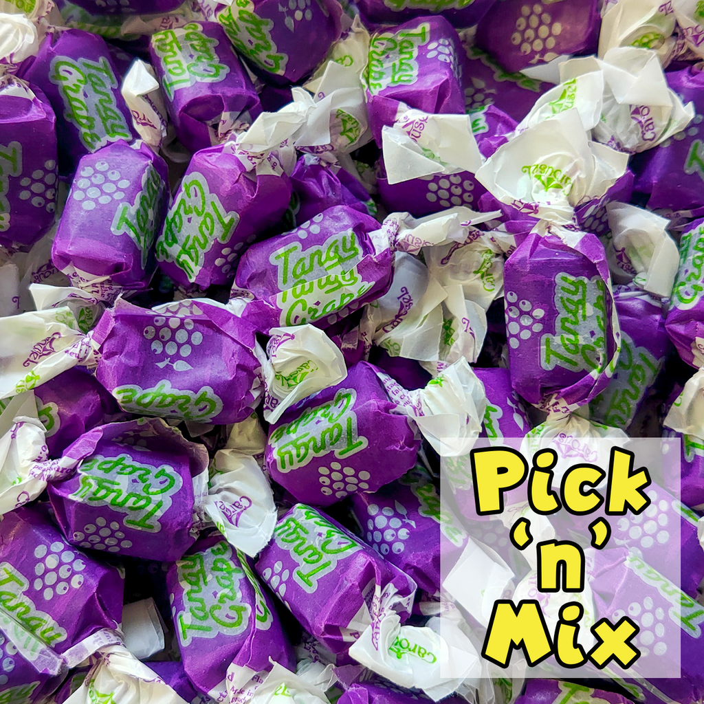 tangy grape chews, grape lollies, tangy lollies, chewy lollies, pick n mix