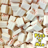 white block, block lollies, white lollies, pick n mix