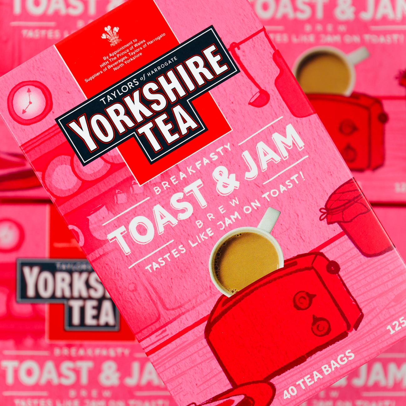 Yorkshire Tea Toast & Jam Brew 40 Tea Bags – LollyShop NZ