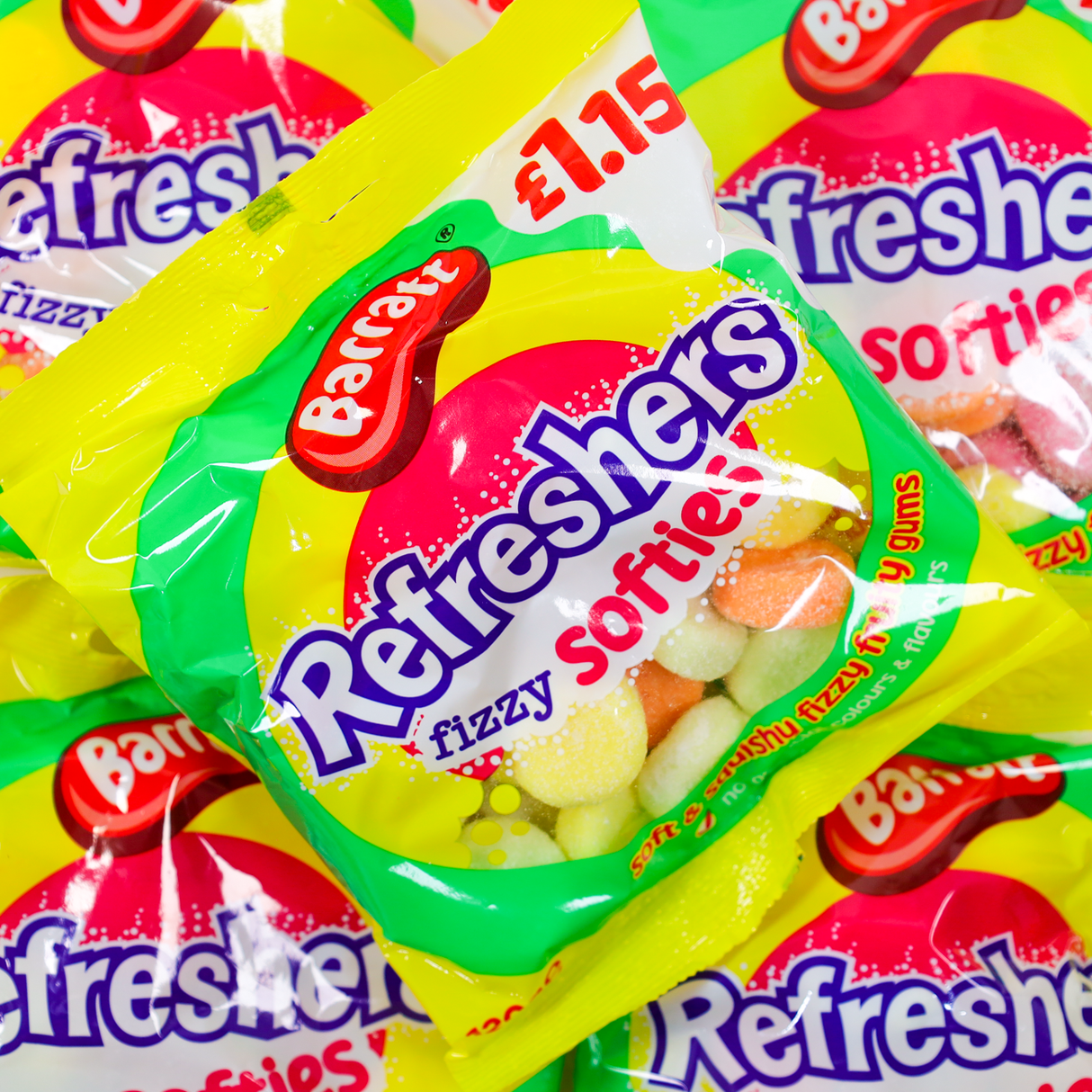 Barratt Refreshers Fizzy Softies 120g