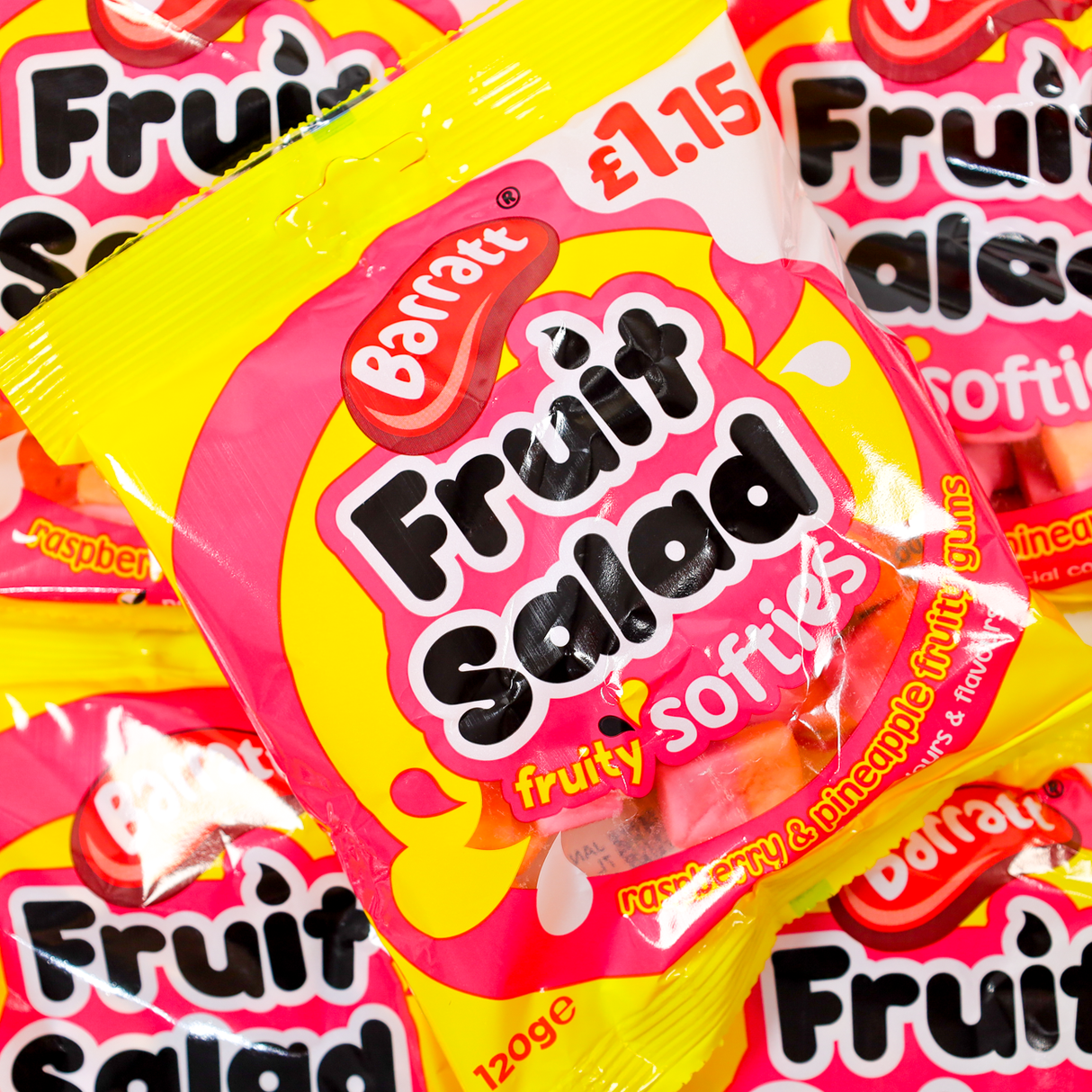 Barratt Fruit Salad Fruity Softies 120g