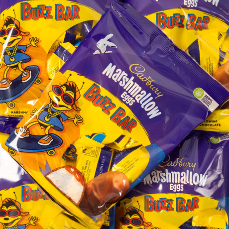 buzz, bar, chocolate, marshmallow, easter, cadbury, lollyshop