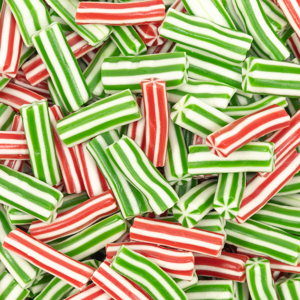 lollyshop, christmas, green, red, candy poles