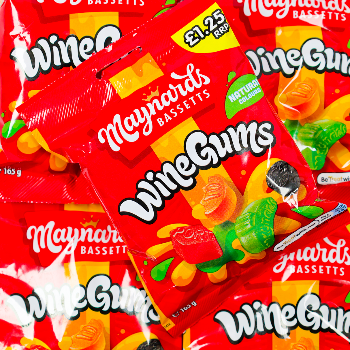 Maynards Bassetts Wine Gum 130g