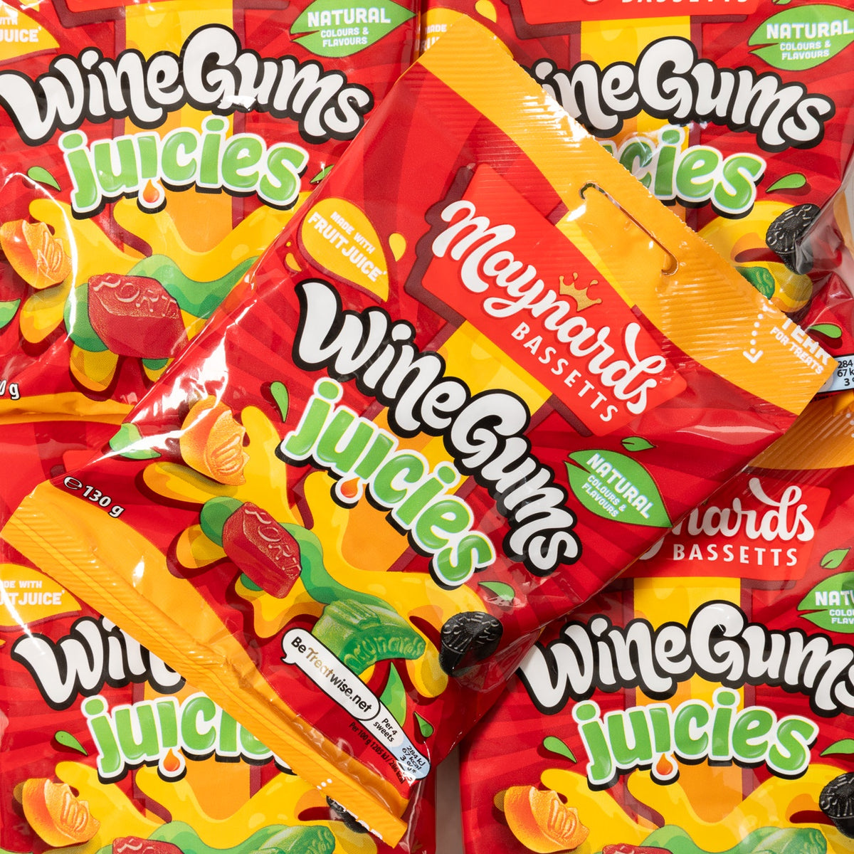 Maynard Bassetts Winegum Juicies 130g NZ