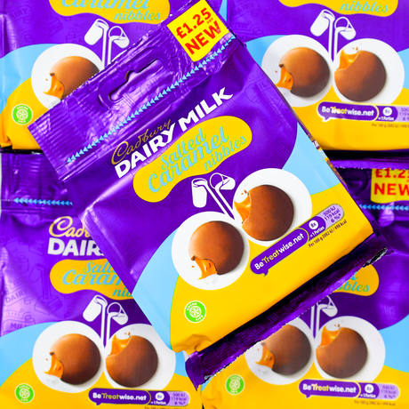 Cadbury Dairy Milk Nibbles Caramel 95g