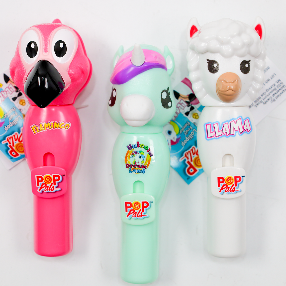 Pop Pal Lollipop 8g Llama/Unicorn/Flamingo