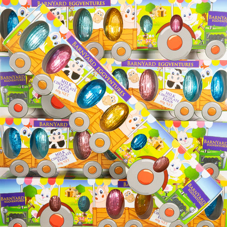 easter, egg, chocolate, tractor, lollies, lollyshop