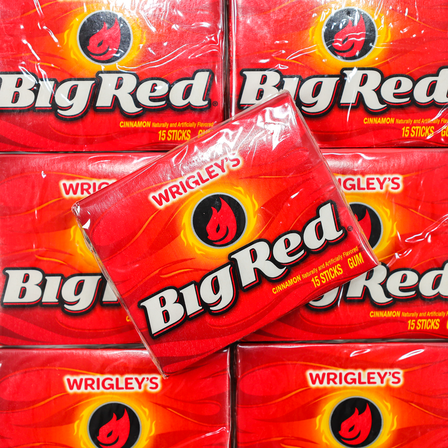 Big Red Cinnamon Gum 15 Sticks NZ